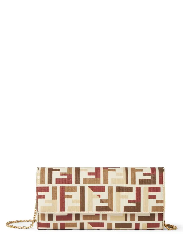 "Continental" Wallet With Chain - Fendi