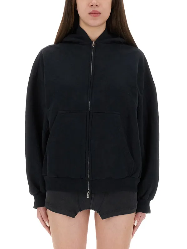 "Flipped" Zippered Sweatshirt - Balenciaga
