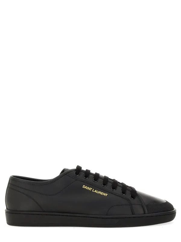 Smooth Leather "Gym" Sneaker - Saint Laurent