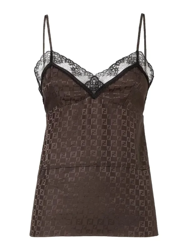"Jacquard Ff" Top - Fendi