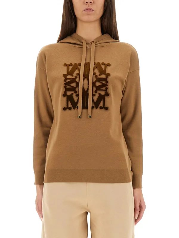 "Taddeus" Hooded Sweater - Max Mara