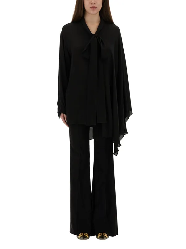 Blouse With Scarf - Balenciaga