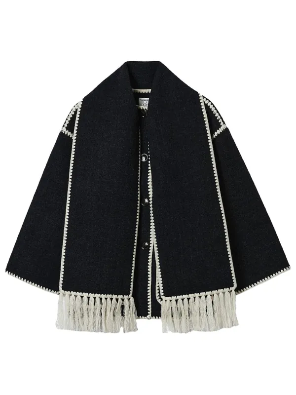 Giacca Con Sciarpa - Toteme
