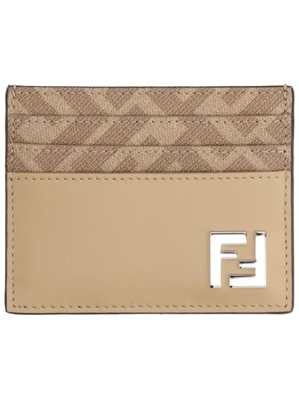Leather Card Holder - Fendi