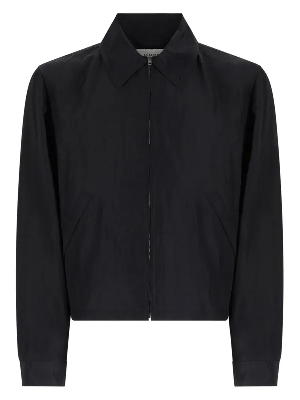 Giacca Crop Con Zip - Lemaire