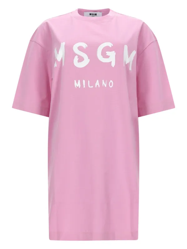 Abito T-Shirt Con Logo
