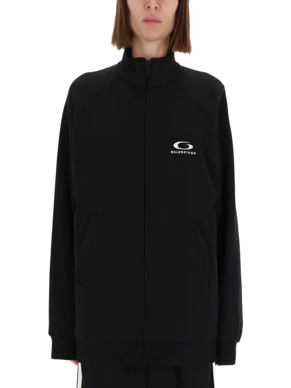Sweatshirt With Logo - Balenciaga