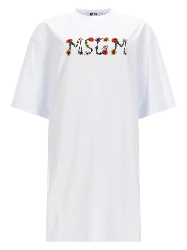 Abito T-Shirt Con Logo