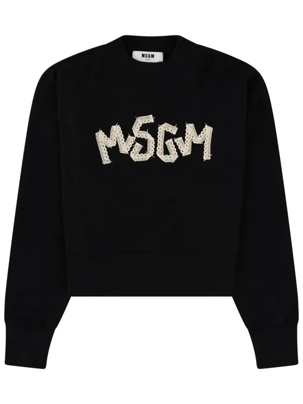 Felpa Con Logo - MSGM