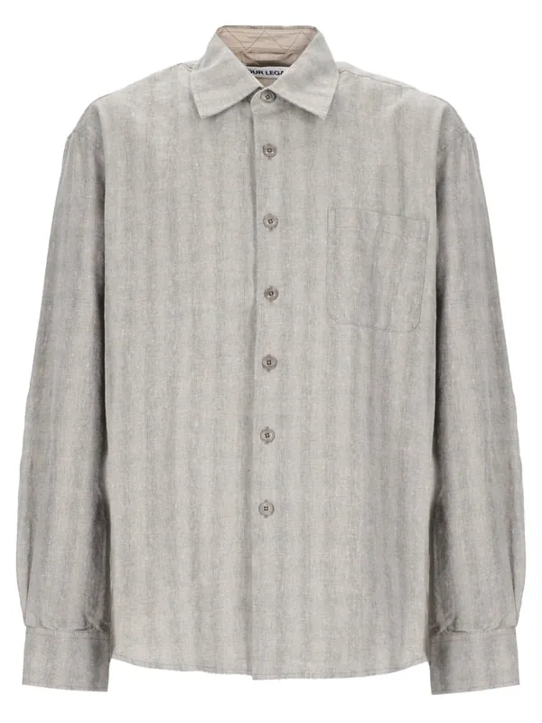 Camicia In Cotone Misto Lino - Our Legacy