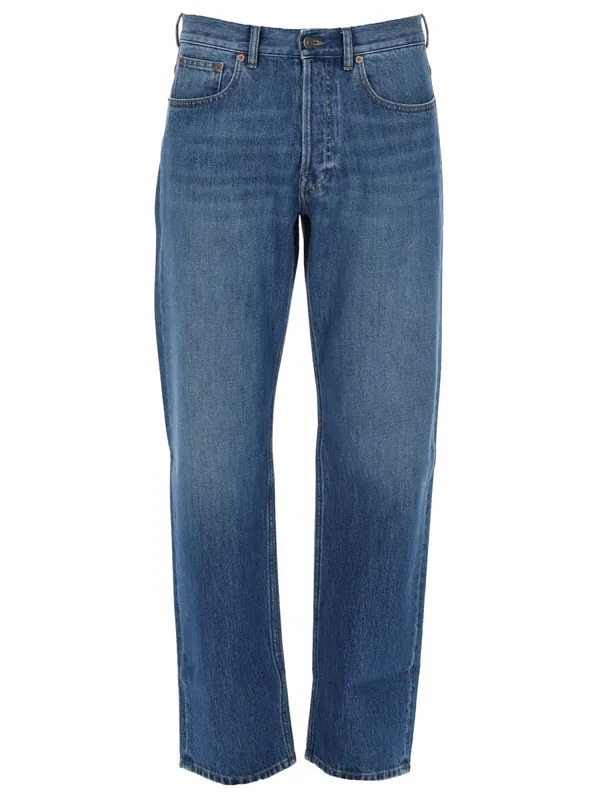 Jeans Cinque Tasche In Denim - Valentino Garavani