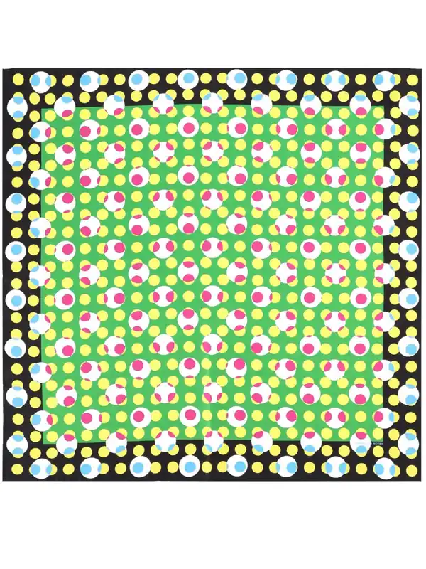 Foulard Quadrato In Seta - Dries Van Noten