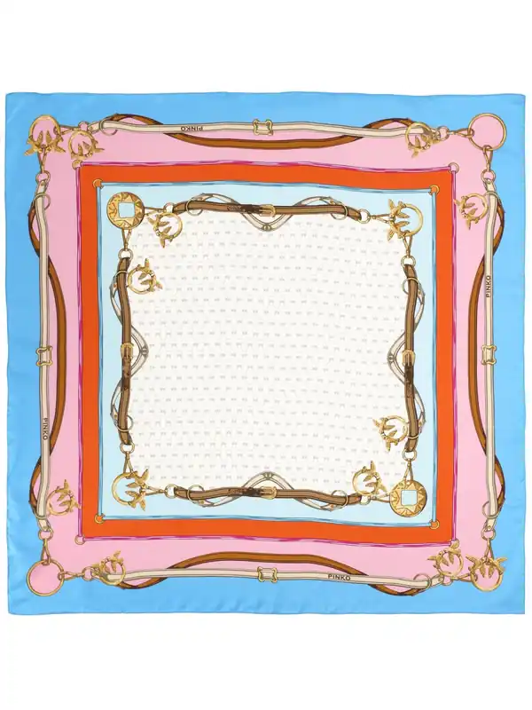 Foulard In Misto Seta - Pinko