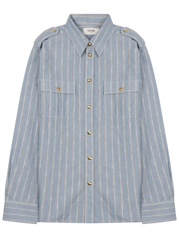 Camicia In Cotone - Celine