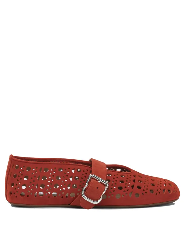 Vienne Ballerinas Orange - Alaïa