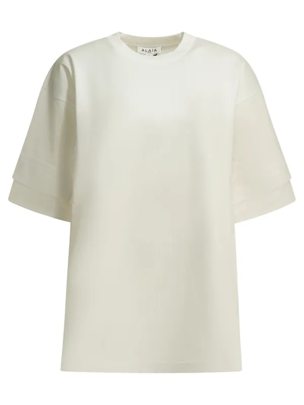 Crew-Neck T-Shirt T-Shirts White