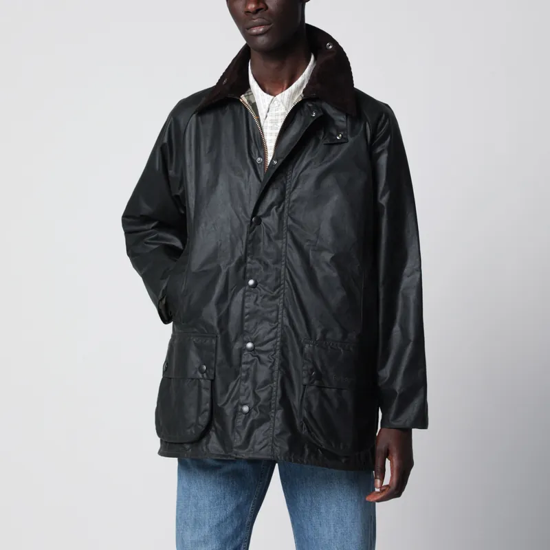 Sage Green Beaufort Waxed Jacket - Barbour