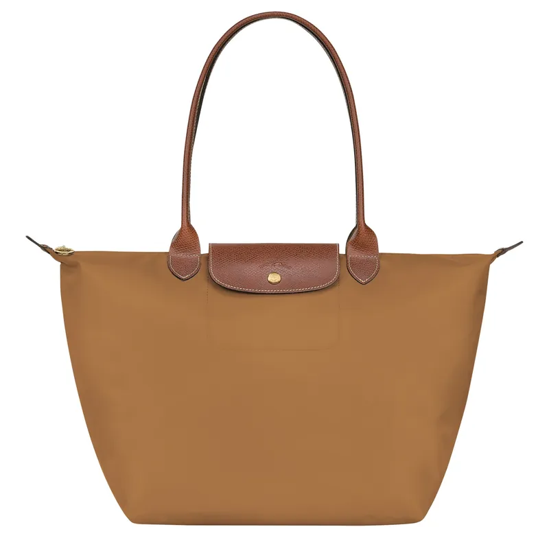 Chamois Coloured Le Pliage Original L Bag - Longchamp