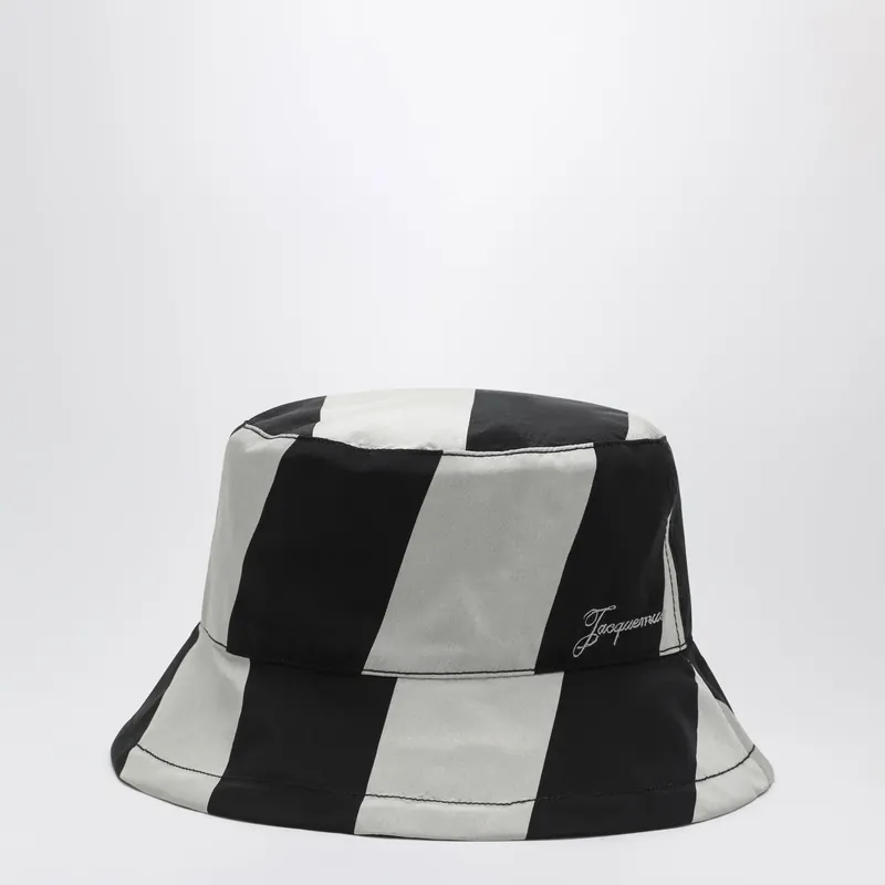 Baluchon Bucket Hat With Bold Stripes - Jacquemus