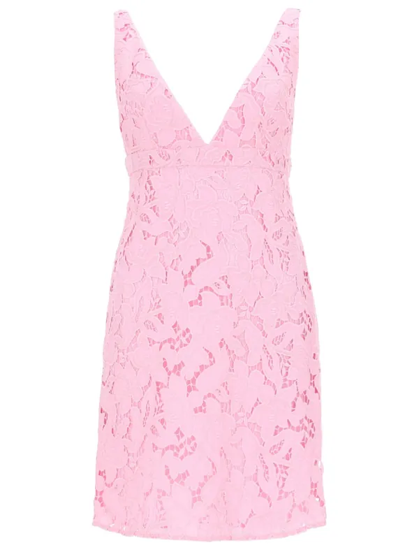 Miniabito In Pizzo Florale Cordonato - Michael Kors