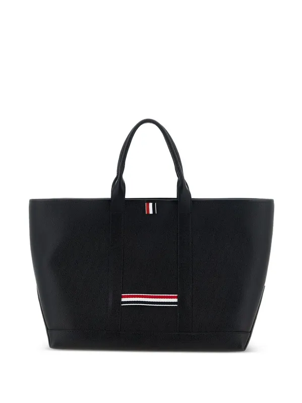 Medium Leather Tote Bag - Thom Browne