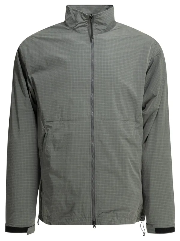 Dope Dyed Rip-Stop Jackets And Coats Grey