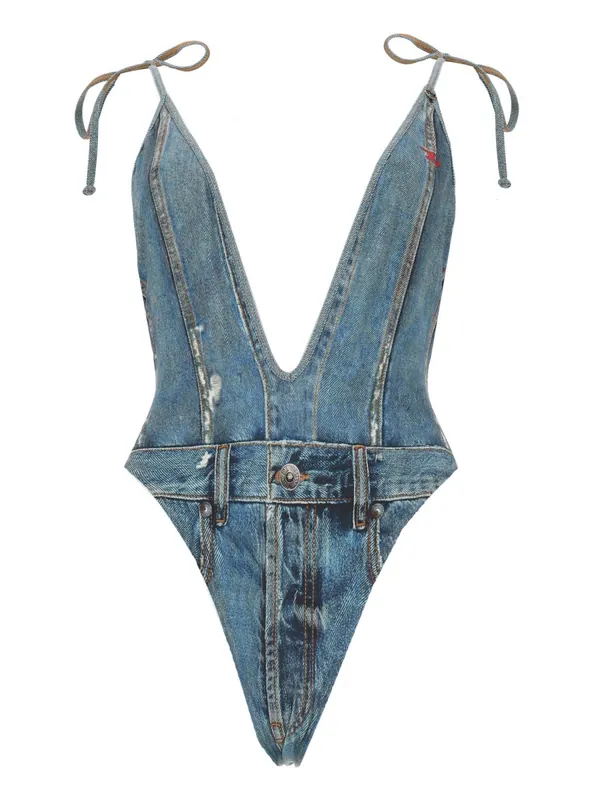Costume Intero Effetto Denim - Diesel