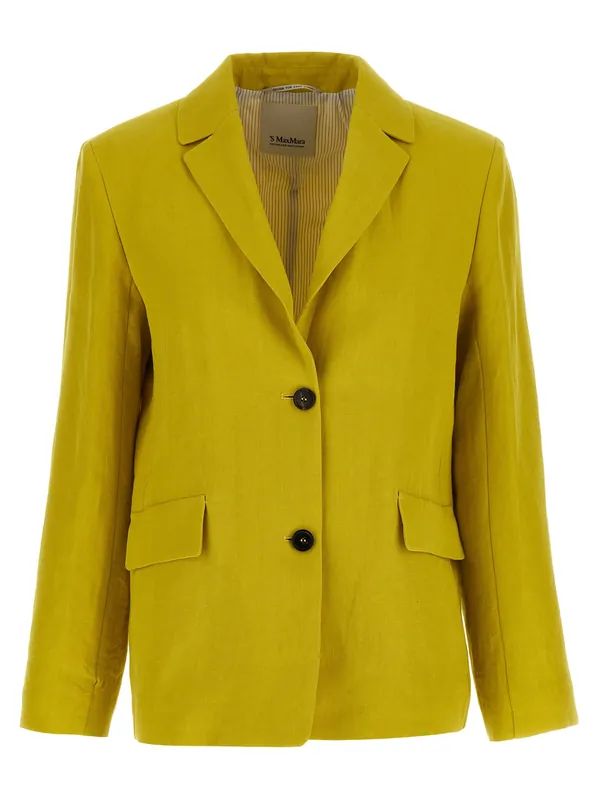 Smmalberta Blazers Yellow - 'S Max Mara