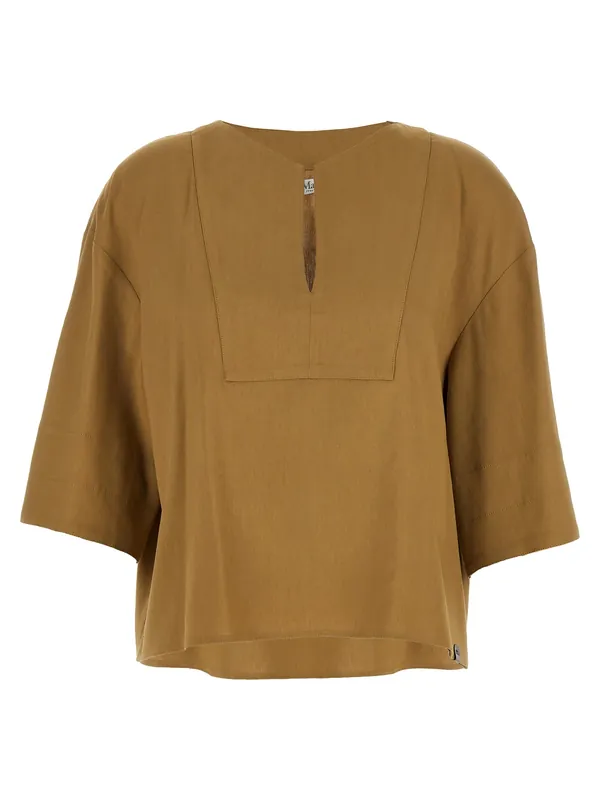 Mxpsospiro Shirt And Blouse Beige - Max Mara