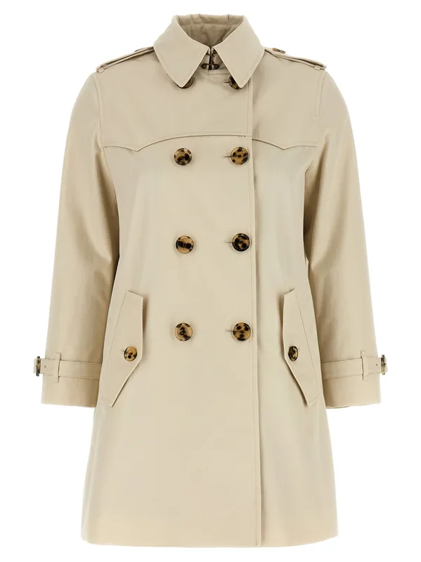 Summerside Coats And Trench Coats Beige - Burberry