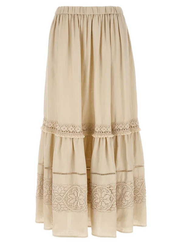 Wkipallore Skirts Beige - Weekend Max Mara