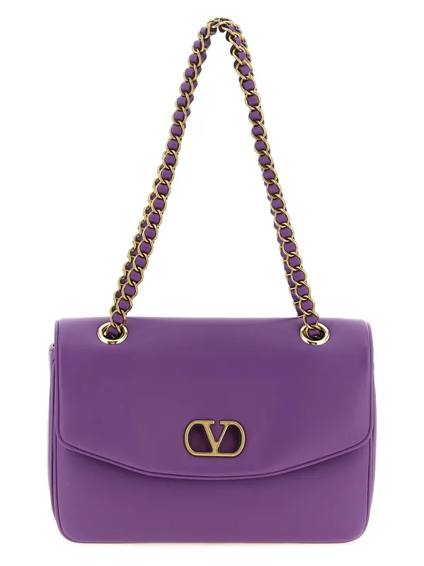 Djuna Shoulder Bags Purple - Valentino Garavani