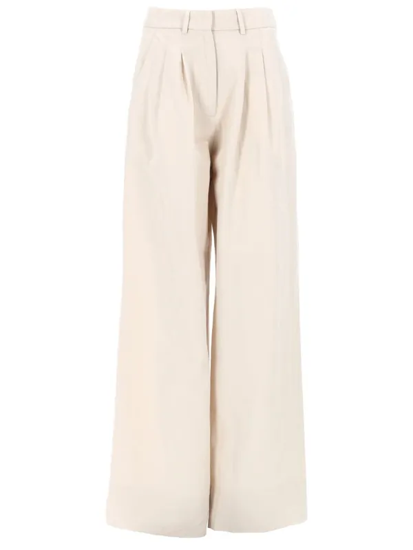 Pantalone "Frankie" In Lino E Cotone - PT Torino