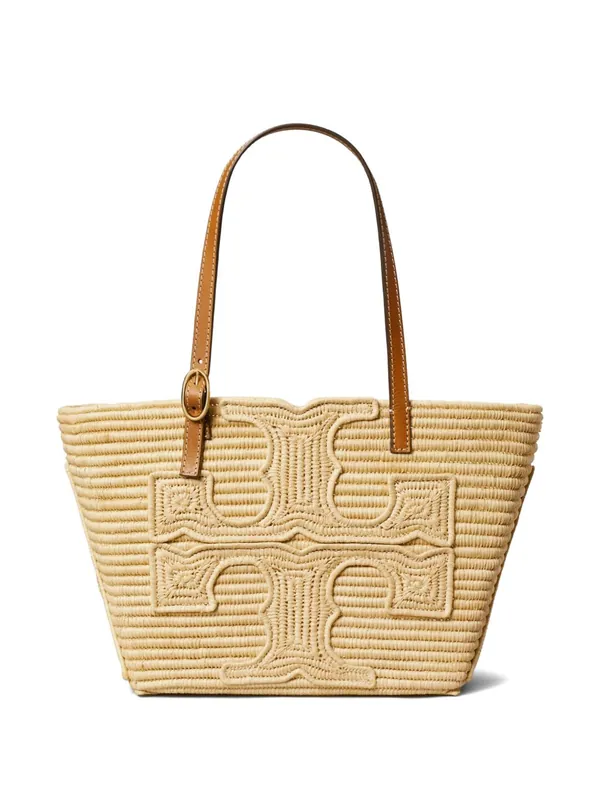 Ella Small Straw Tote Bag - Tory Burch