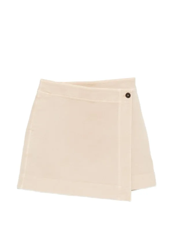 Wrapped Short Skirt - CLOSED