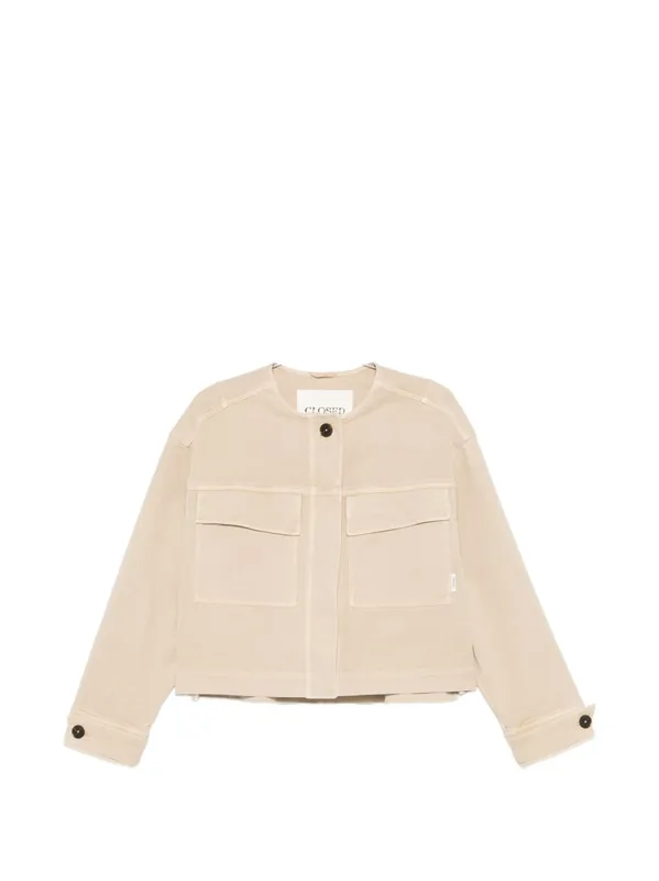 Cropped Utility Jacket - CLOSED