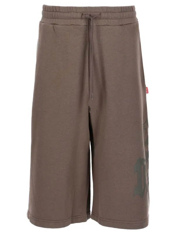 Shorts "P-From" Con Stampa