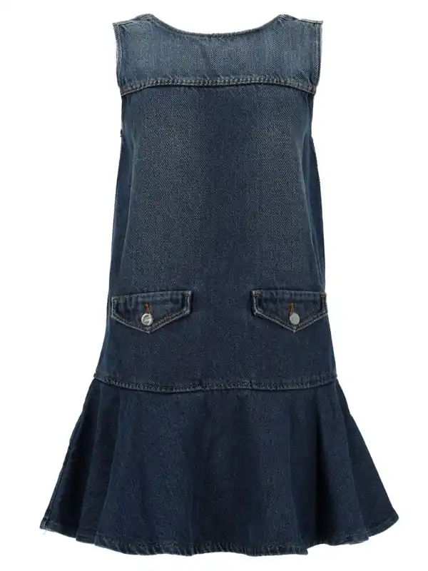 Miniabito In Denim - Ganni