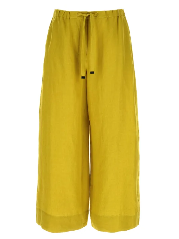 Smmaurora Pants Yellow - 'S Max Mara