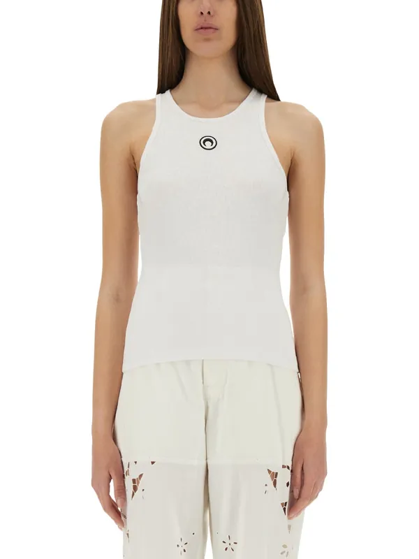 Top Con Logo "Moon" - Marine Serre