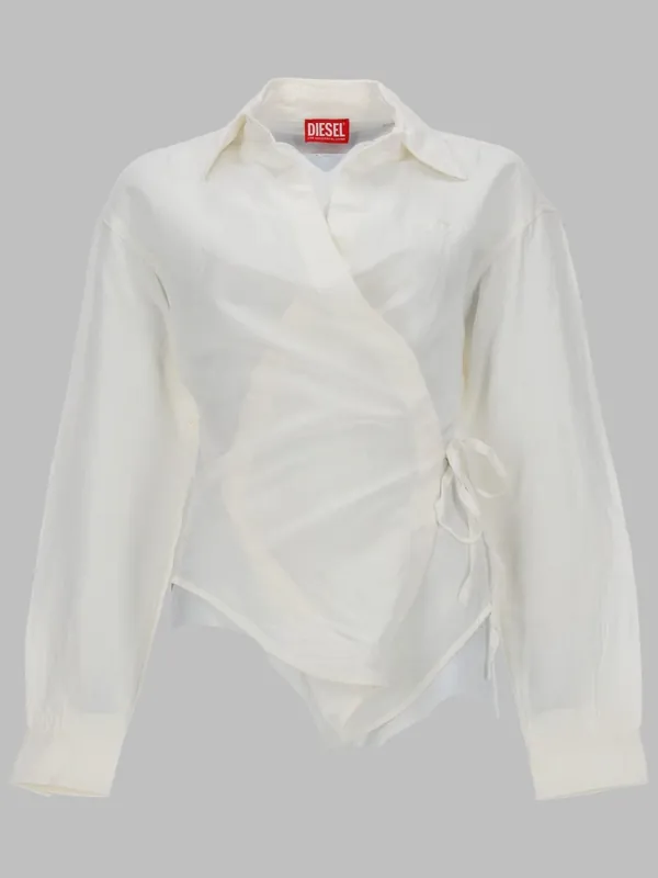 Camicia Con Chiusura A Portafoglio - Diesel