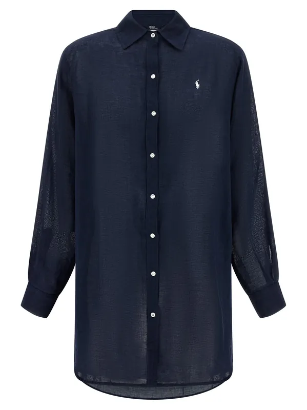 Boyfriend Shirt And Blouse Blue - Polo Ralph Lauren