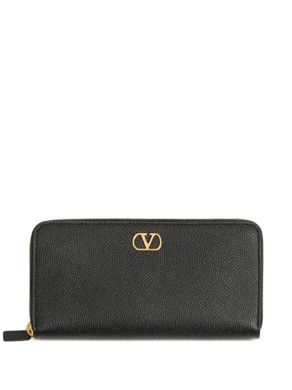 Vlogo Signature Leather Wallet - Valentino Garavani