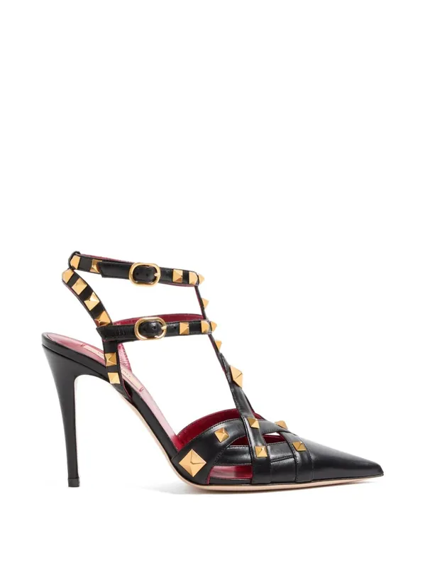 Studdy Leather Pumps - Valentino Garavani