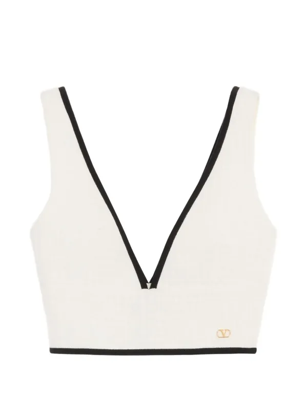 Cotton Tank Top - Valentino Garavani