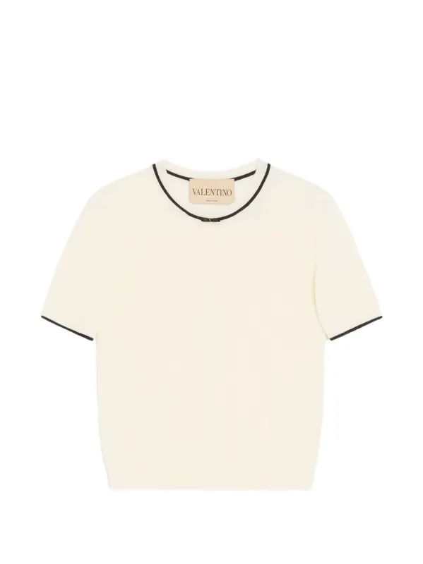 Wool Crewneck Sweater - Valentino Garavani