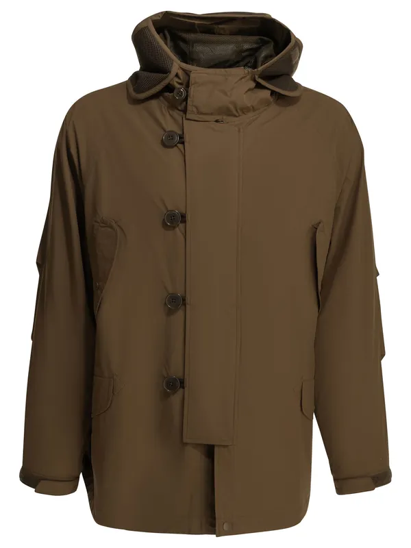 Windstopper® Flight Parka Jackets And Coats Brown - Daiwa Pier 39