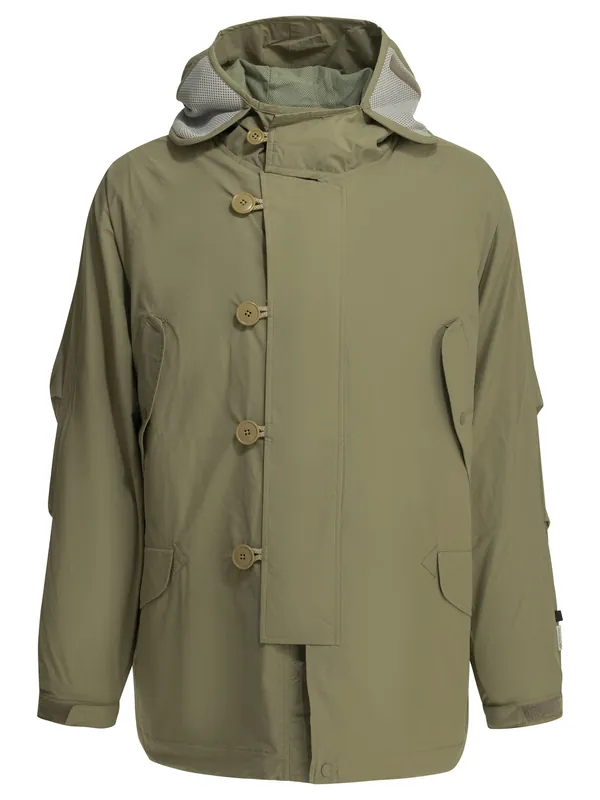 Windstopper® Flight Parka Jackets And Coats Green - Daiwa Pier 39