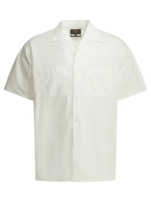 Pima Cotton Casual Shirt Shirts White - Beams Plus