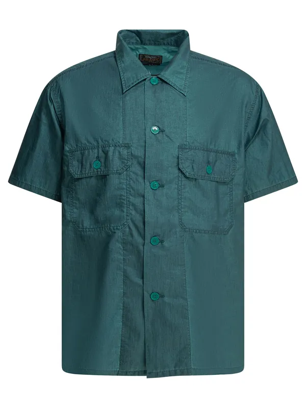 Mil Sht Shirts Blue - Beams Plus